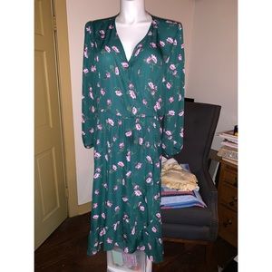 Beautiful Floral Old Navy Ruffle Dress